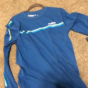 blue long sleeve